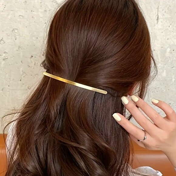 GOLDEN BARRETTE - Picture 1 of 3